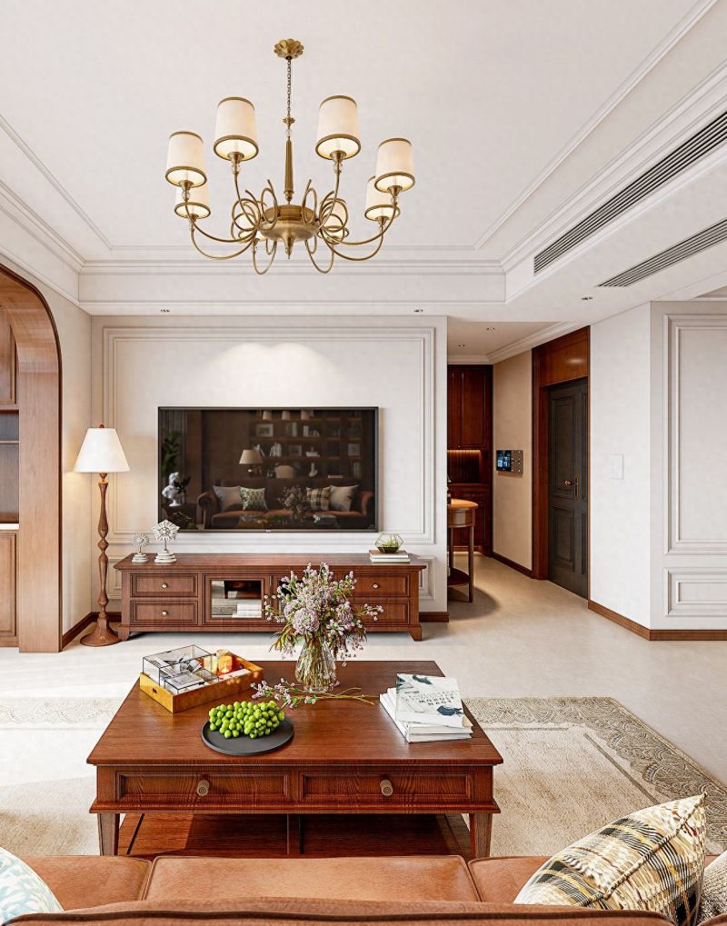 150㎡美式风复刻电影家居，氛围感直接拉满