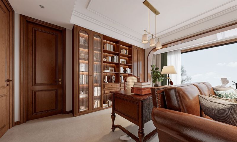 把电影里的家搬到现实，150㎡美式风氛围感太绝了 - 家居知识