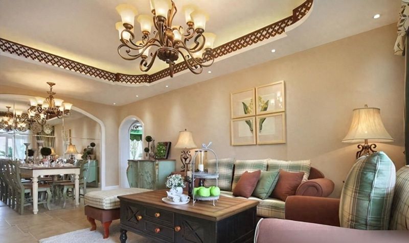 100㎡地中海三室别墅，把海岛浪漫装进家