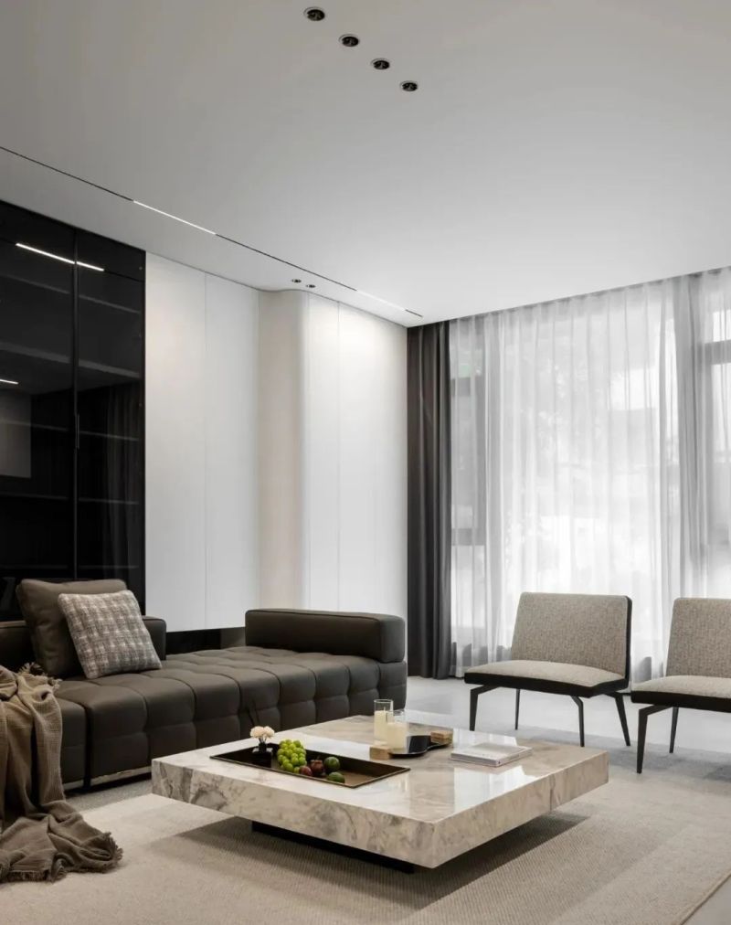 精品案例分享 | 意式极简之家，素美高级感的融合与平衡 - 家居知识