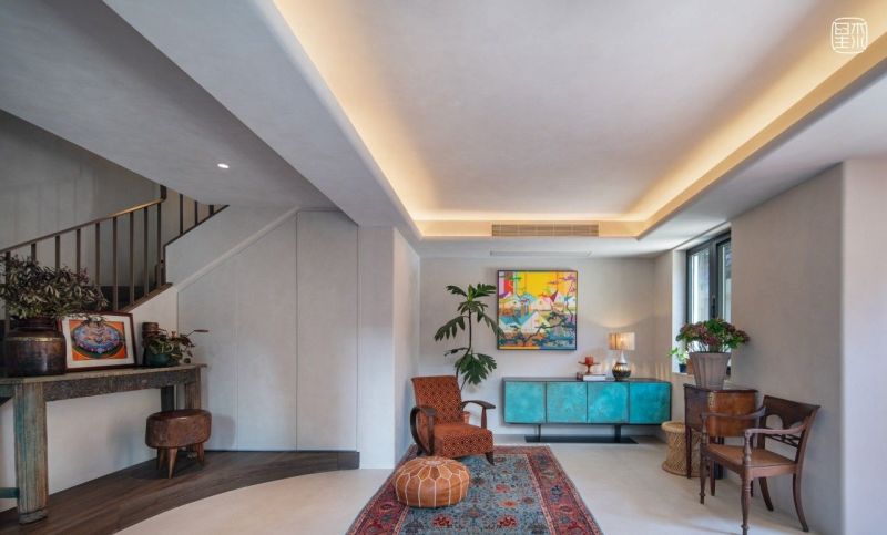 当风格让位于生活：上海跨国夫妻500㎡随性混搭之家 - 家居知识