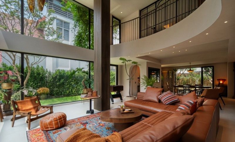 当风格让位于生活：上海跨国夫妻500㎡随性混搭之家 - 家居知识