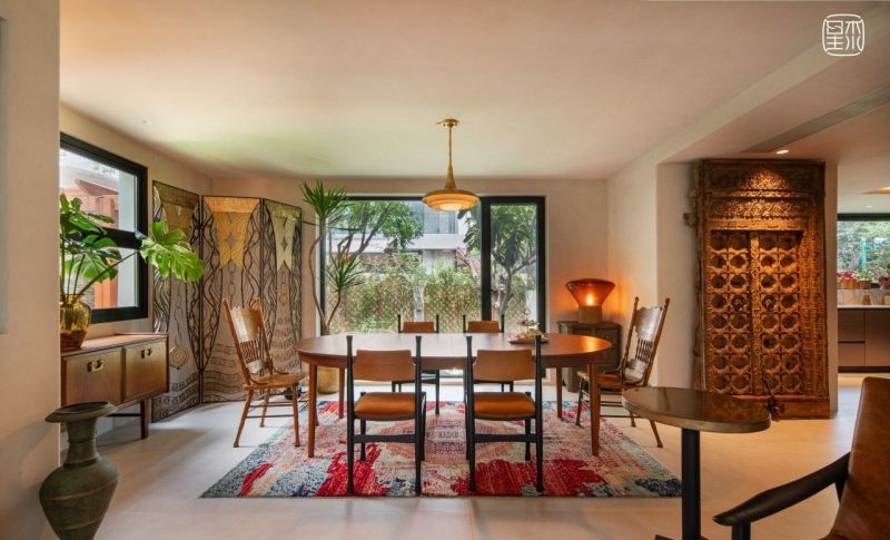 当风格让位于生活：上海跨国夫妻500㎡随性混搭之家 - 家居知识