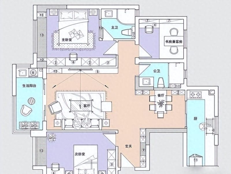 北欧风格家居设计,温馨又时尚,买房装修必看! 非常火的北欧风格,原来长这样,太温馨了,以后买房就这样照着装 - 家居知识