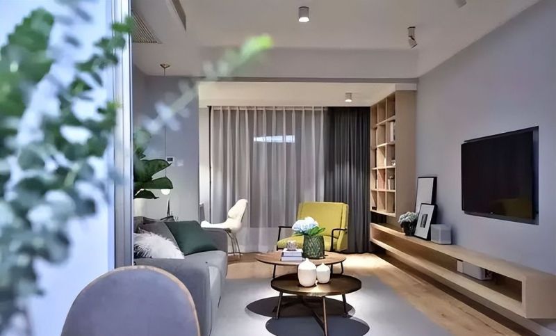 80㎡北欧风二居室,灰木双色+双阳台改造,打造通透小宅 80㎡北欧风二居室:灰色基底 + 原木元素,双阳台巧改显宽敞 - 家居知识