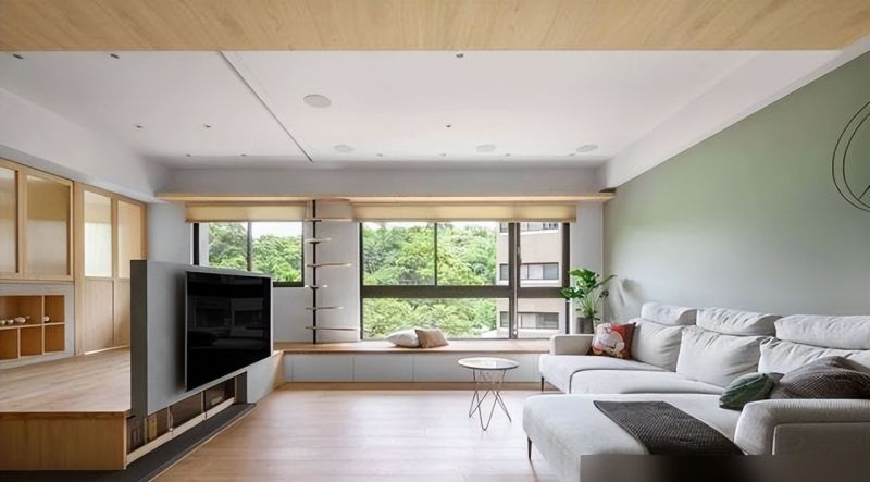 还好老婆当初坚持日式装修，125㎡公寓才能拉满治愈感，太舒服了 - 家居知识