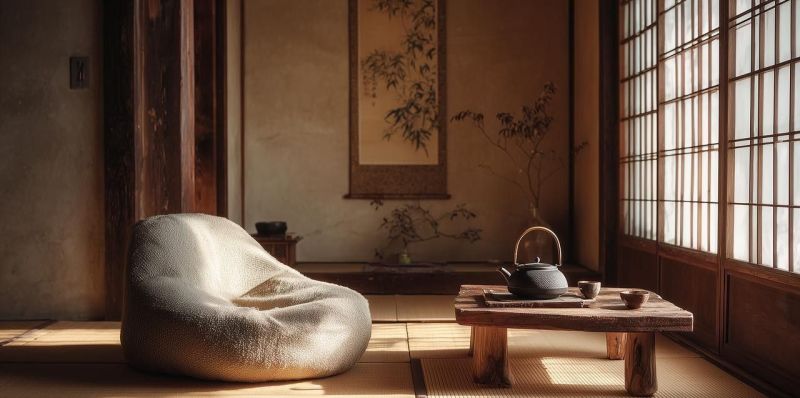 日式风格美图。和风装修以简约、与自然和谐统一为核心 - 家居知识