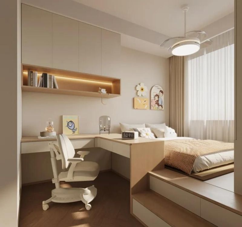 20款儿童房榻榻米设计，既好看又实用！ - 家居知识