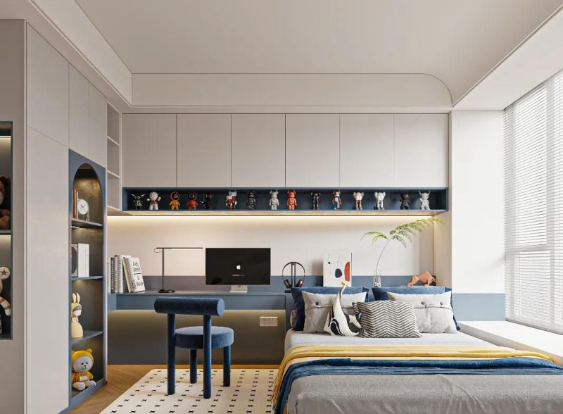 20款儿童房榻榻米设计，既好看又实用！ - 家居知识
