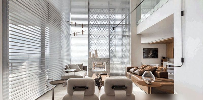 豪华复式装修，现代简约风格，高级有调性，太美了 - 家居知识