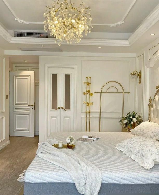 浙江一女子独居135㎡的家火了，法式风格装修，生活得像一位公主 - 家居知识