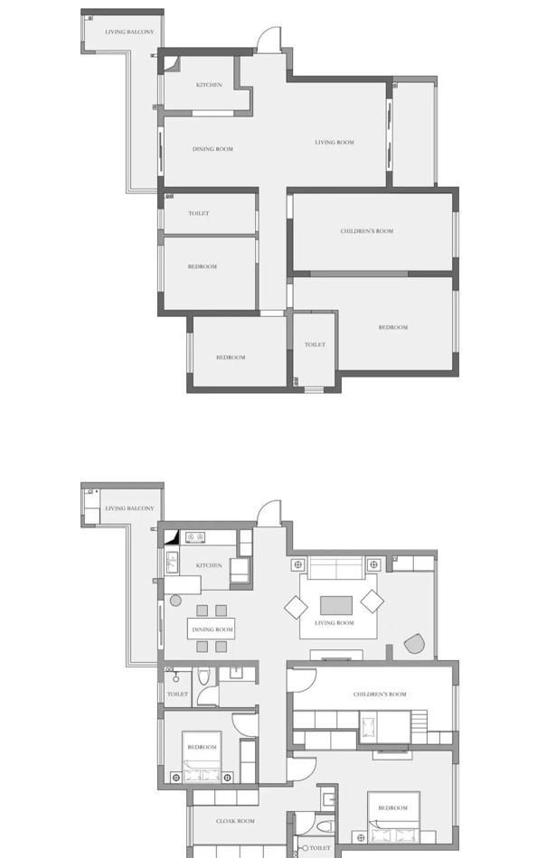 朋友家146㎡美式乡村混搭风，装修费用58万，去了想赖着不走了 - 家居知识