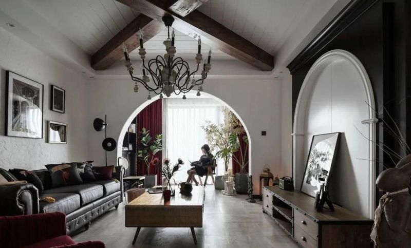 朋友家146㎡美式乡村混搭风，装修费用58万，去了想赖着不走了 - 家居知识