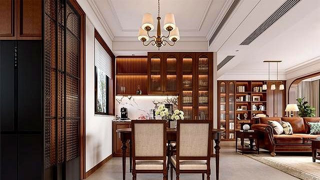 把电影里的家搬到现实，150㎡美式风氛围感太绝了 - 家居知识