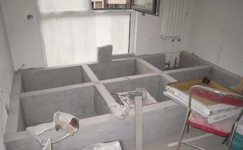 突发奇想在房间装水泥榻榻米,完工后竟被吐槽像东北大炕! 突发奇想在房间做个水泥榻榻米,装完被大家吐槽像东北的炕! - 家居知识