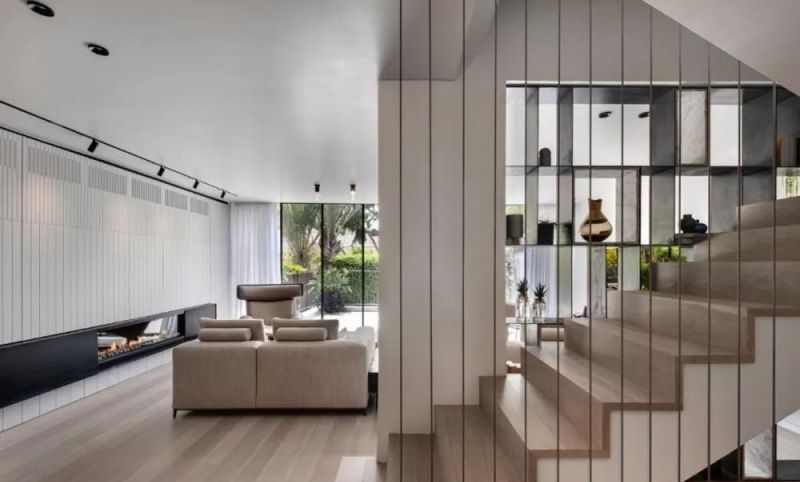 现代轻奢风格别墅，黑白色的装修简单、大气好看，大爱啊！ - 家居知识