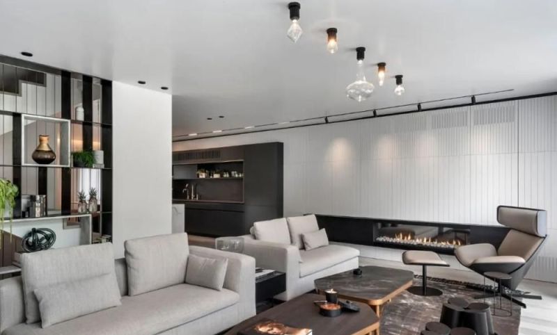 现代轻奢风格别墅，黑白色的装修简单、大气好看，大爱啊！ - 家居知识