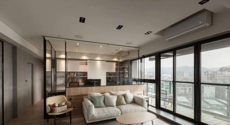 99m²简约小四居：玻璃+原木，打造一个合理布局的治愈之家 - 家居知识