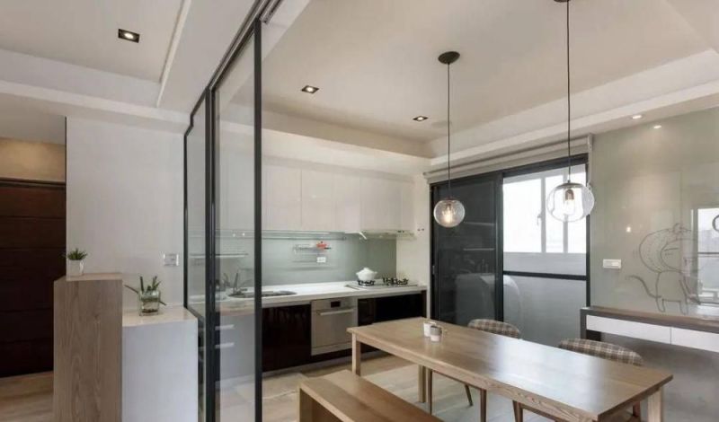 99m²简约小四居：玻璃+原木，打造一个合理布局的治愈之家 - 家居知识