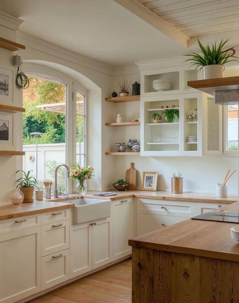 长辈都夸的法式奶油风，装完直接住进油画里～ - 家居知识