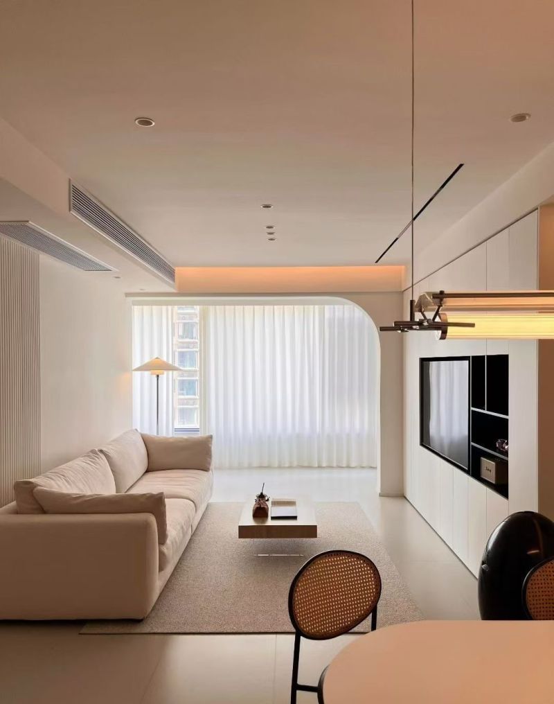 118平米现代简约奶油风 - 家居知识