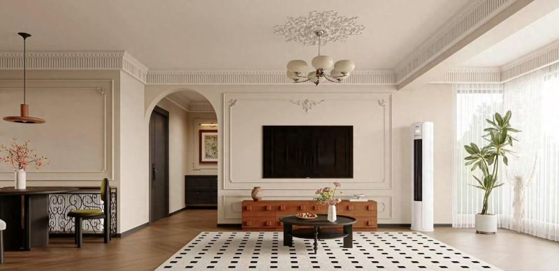 法式浪漫奶油风，优雅与温馨交织的梦幻空间设计