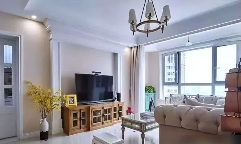 大姨家美式风格新房,玄关虽小却实用又美观 大姨家的新房装成了美式风格,玄关不大,却实用又好看! - 家居知识