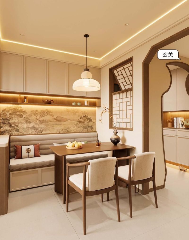 新中式禅意风设计，直接美到心坎里💥 - 家居知识