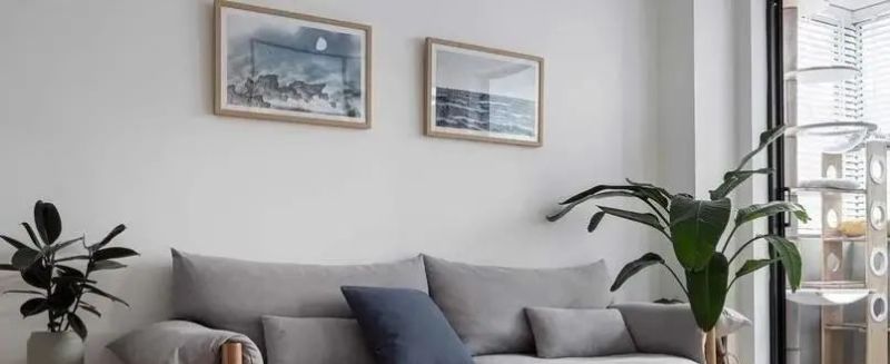 64㎡混搭两居：黑白灰主调 + 轻装重饰，装出有内涵的治愈小窝 - 家居知识