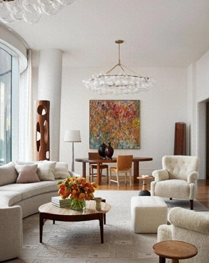 复古混搭北欧风，家具、纺织品与女性艺术家作品的独特碰撞