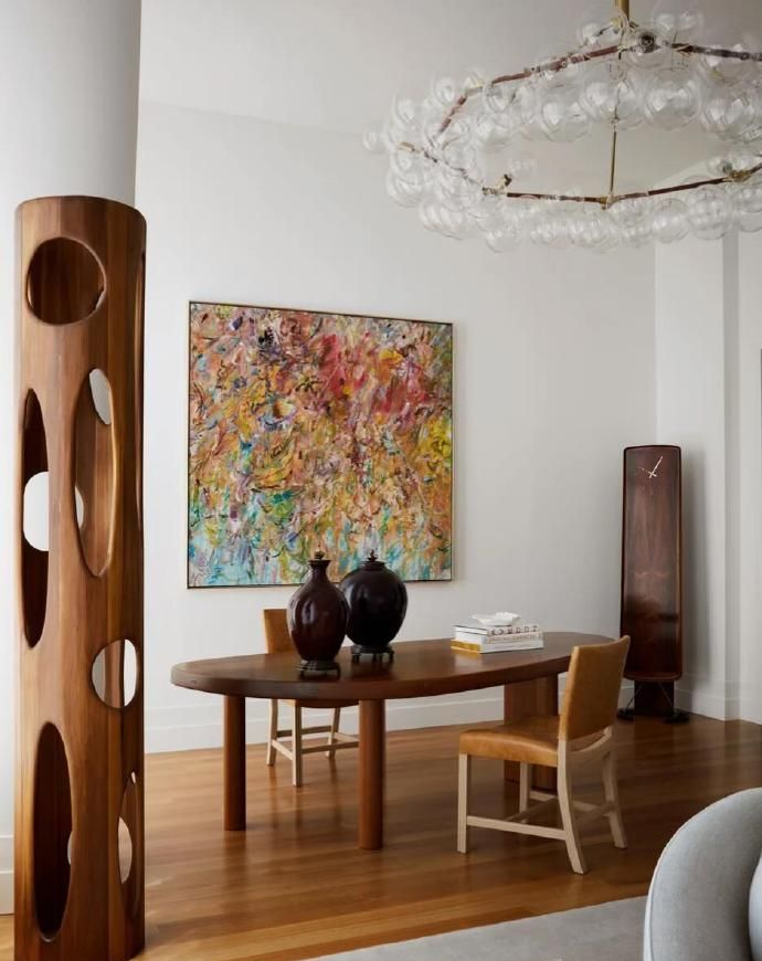 室内设计|复古混搭，北欧家具、独特的纺织品和女性艺术家的作品 - 家居知识