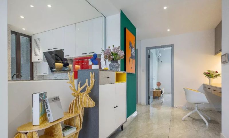 89㎡现代美式：拆墙扩容 + 金属撞色，装出业主心仪的浓郁质感家 - 家居知识