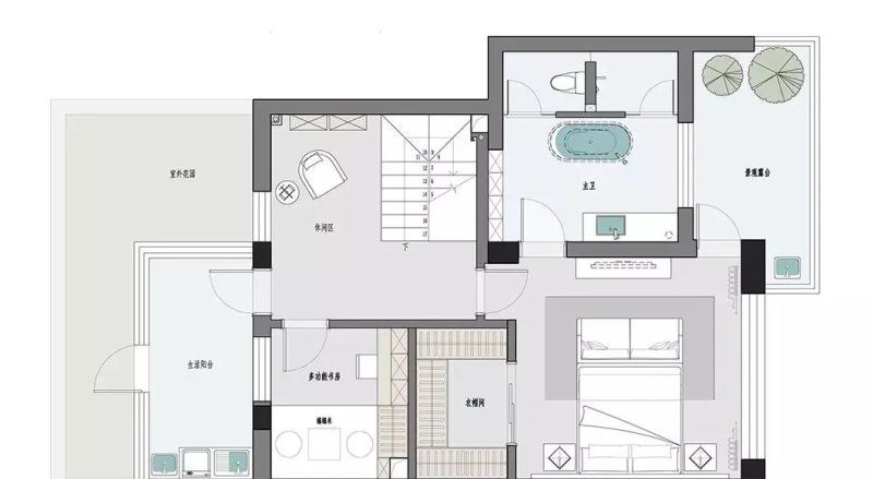 190㎡现代简约复式,白木灰撞色无主灯设计,打造静谧高级感 190㎡现代简约风复式:白木灰撞色 + 无主灯,装出安静优雅的高级感 - 家居知识