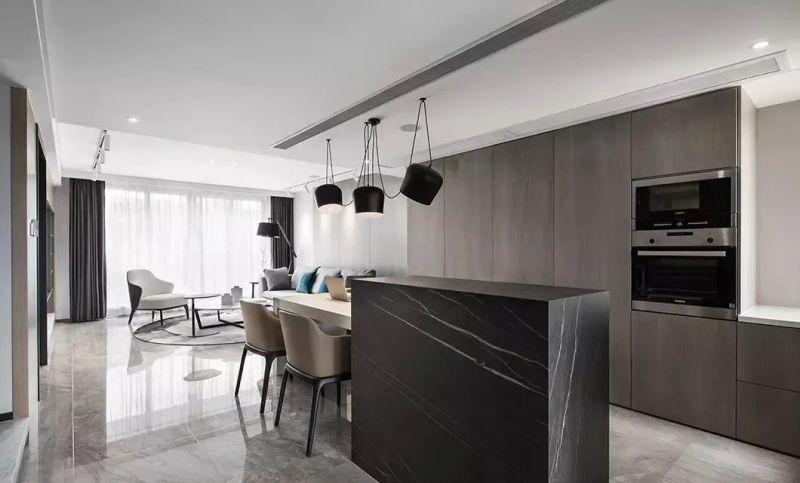 190㎡现代简约复式,白木灰撞色无主灯设计,打造静谧高级感 190㎡现代简约风复式:白木灰撞色 + 无主灯,装出安静优雅的高级感 - 家居知识