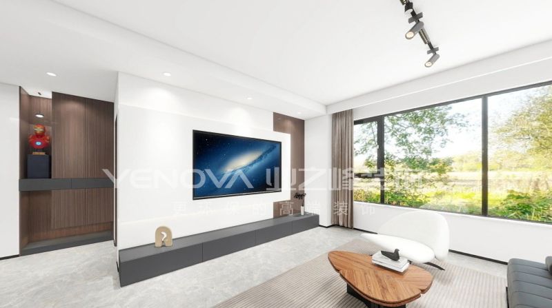 唐山金地御峯130平方米意式简约风格装修效果案例|业之峰装饰 - 家居知识