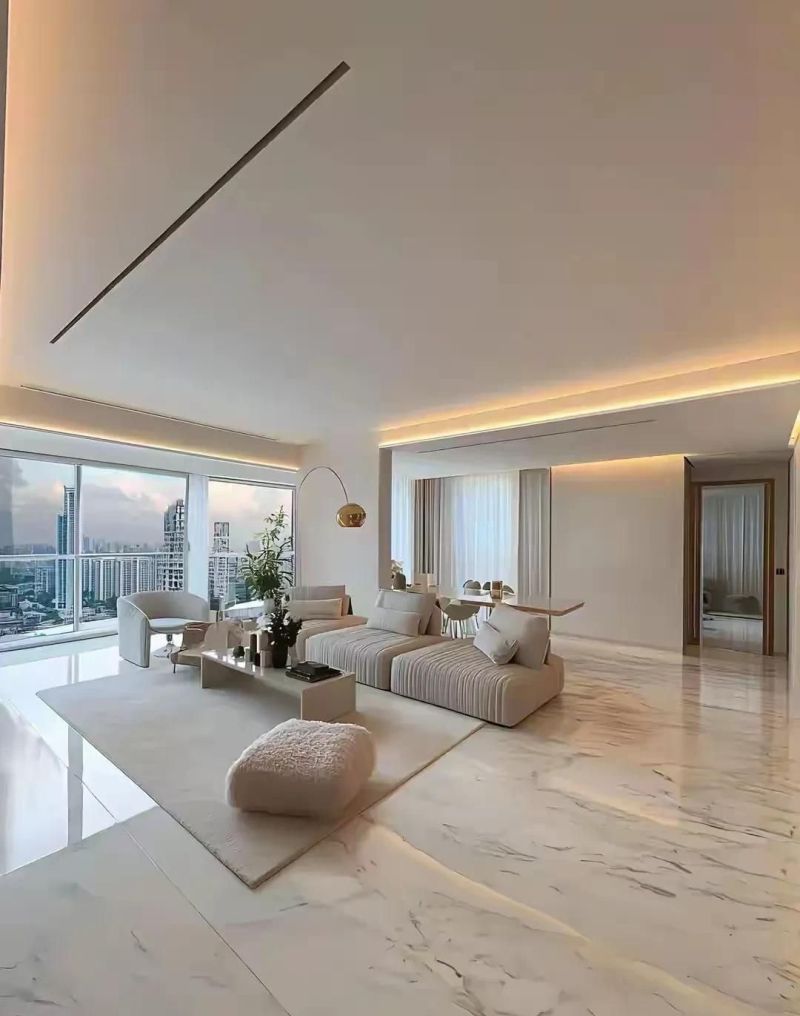 毛坯房变身轻奢美宅,硬装到软装的精致细节全分享 终于把毛坯房装成想要的轻奢感,从硬装到软装每一处都藏着小心思 - 家居知识