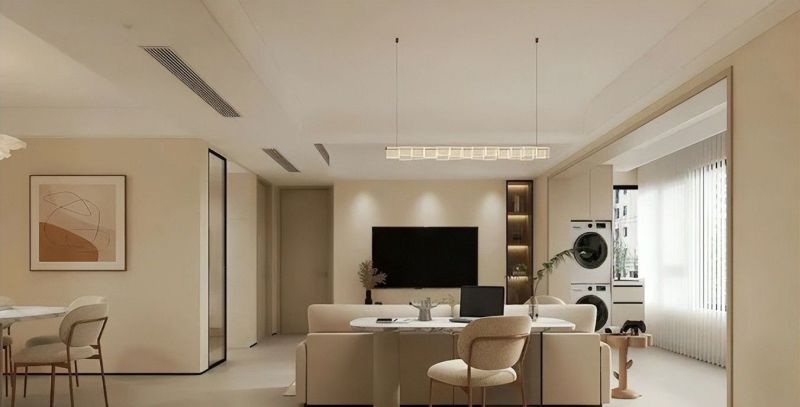 高速时代御府120㎡奶油风 | 没有过度装修的家，满眼温柔 - 家居知识