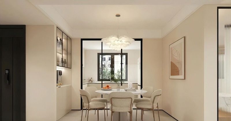 高速时代御府120㎡奶油风 | 没有过度装修的家，满眼温柔 - 家居知识