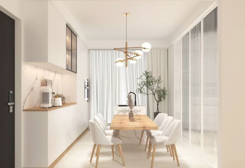 奶油风家居效果图：把温柔装进生活里，每一处都治愈人心 - 家居知识