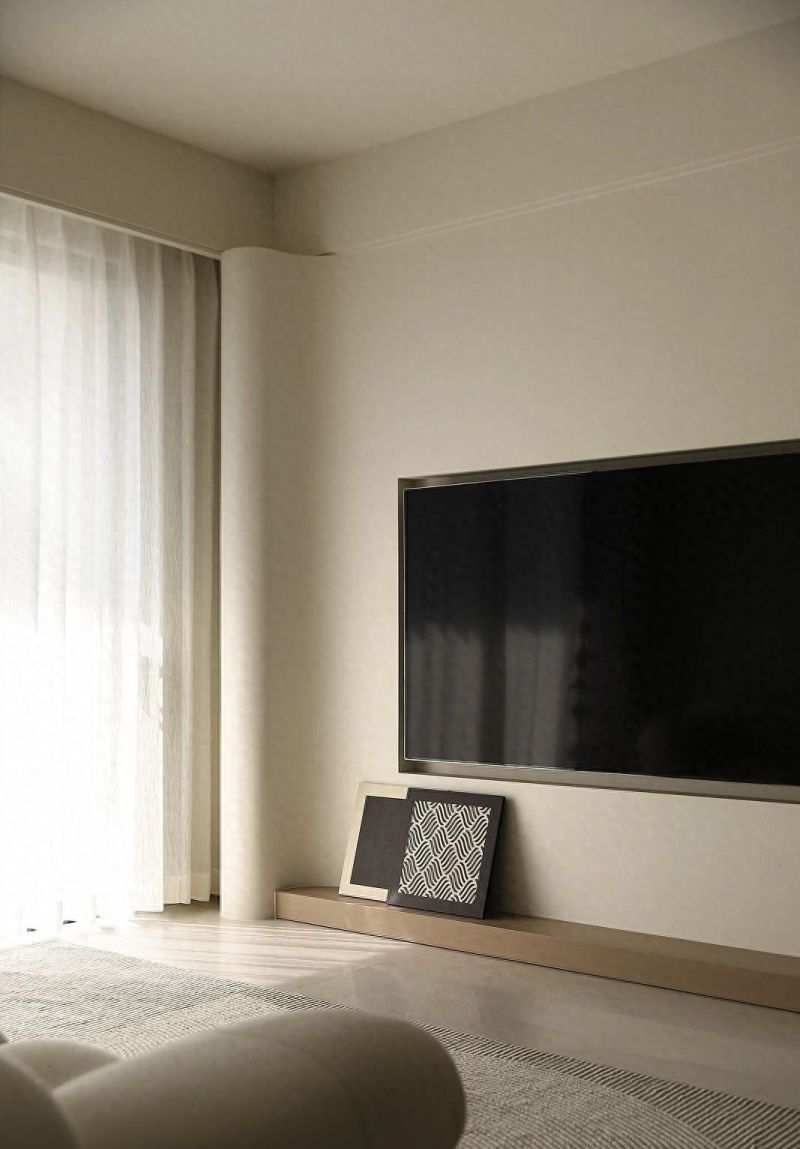 90后巧用微水泥平替打造高级感奶油风小家