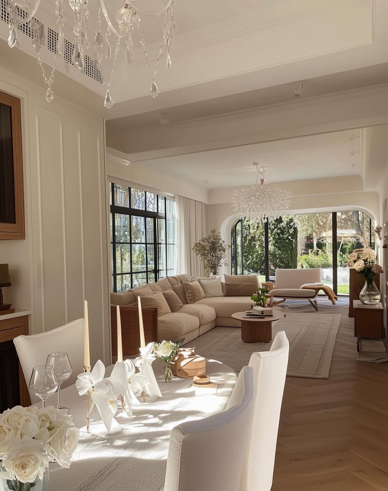 低饱和度轻法式风！波浪天花板把家变浪漫～ - 家居知识