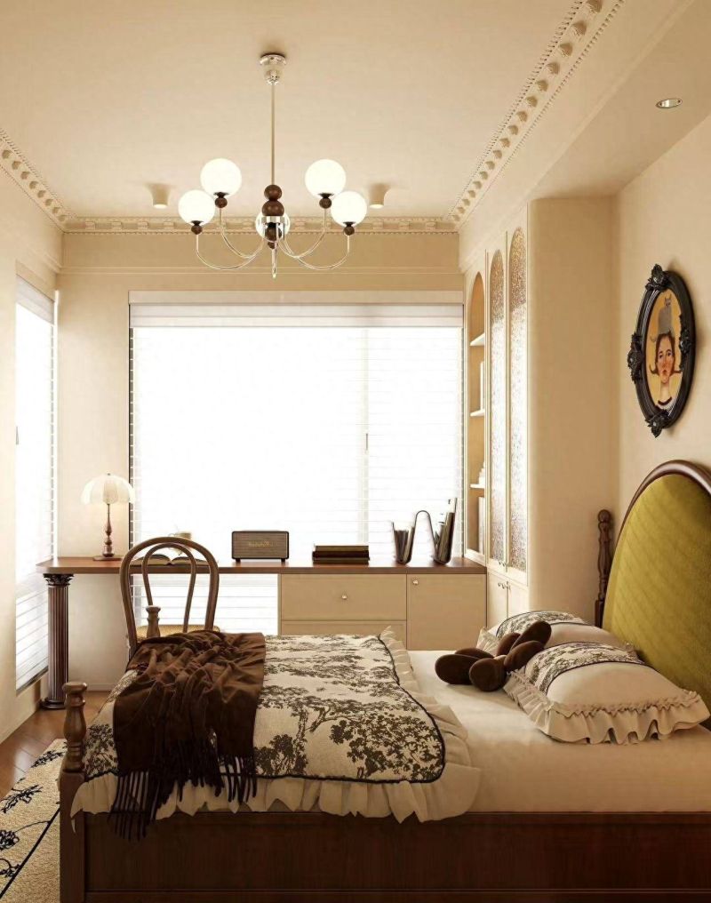米色温柔与木质复古的完美融合，解锁法式家居的高级感