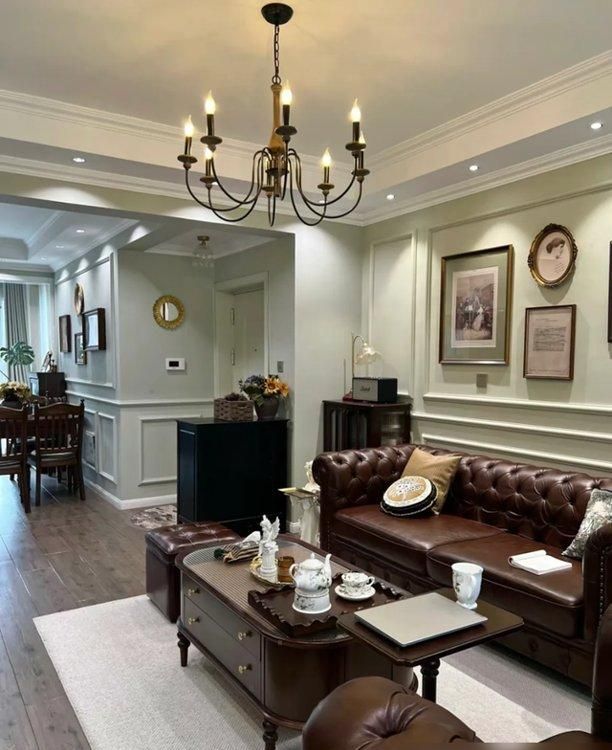 32岁女子独居122㎡美式复古家,温馨装修引网友羡慕 四川一32岁女子独居122㎡的家,美式风格装修,温馨复古,好羡慕 - 家居知识