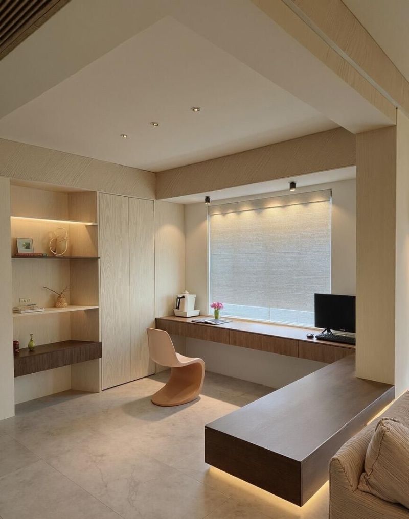 6㎡次卧爆改中古风书房!通透设计美到让人反复心动 借次卧6㎡造书房!中古家通透惊艳我800遍尝到甜头了! - 家居知识