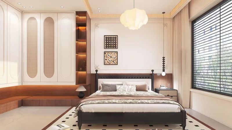 现代中古风家装效果图：复古与现代交织，营造雅致生活空间 - 家居知识