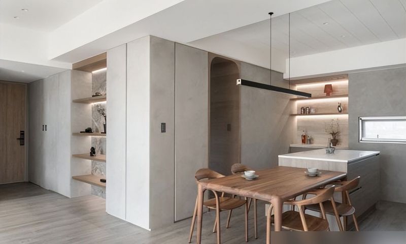 93平侘寂风家居,尽显宁静生活之美 侘寂的美学形式!93平,感受宁静的生活余韵 - 家居知识