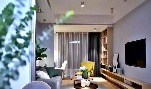 80㎡北欧风二居室：灰色基底 + 原木元素，双阳台巧改显宽敞 - 家居知识