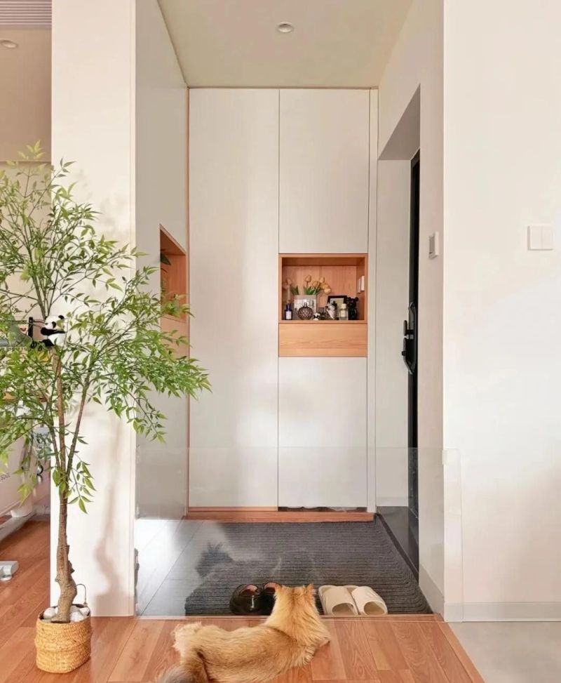 看了无数家庭的玄关，我破防了！学学他家的做法，干净又高级 - 家居知识