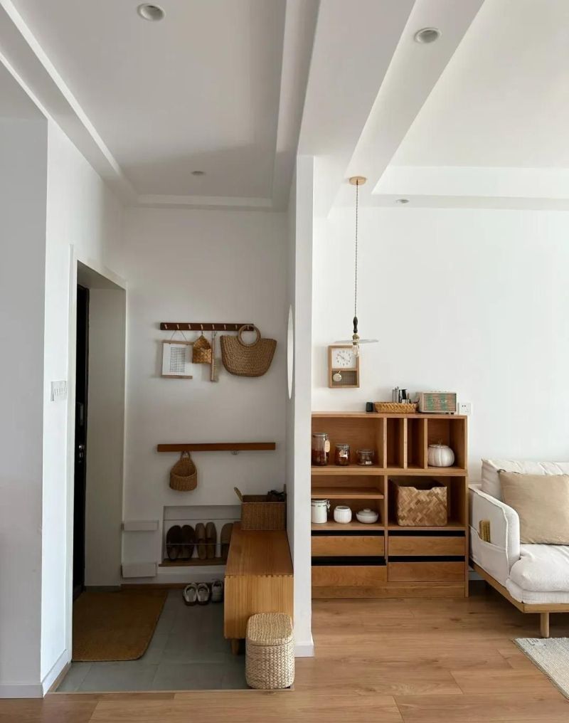 看了无数家庭的玄关，我破防了！学学他家的做法，干净又高级 - 家居知识