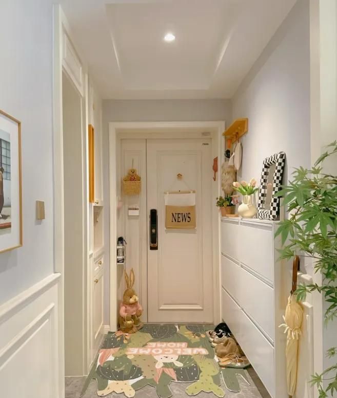 看了无数家庭的玄关，我破防了！学学他家的做法，干净又高级 - 家居知识